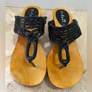 Wood Platform Sandal